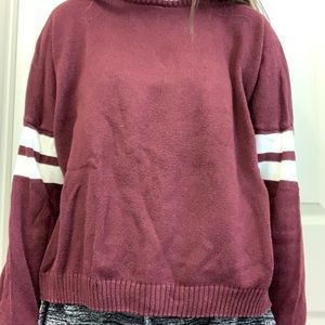 Brandy Melville Burgundy Sweater